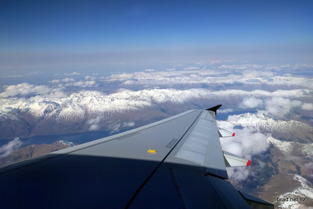 Southern Alps from Above